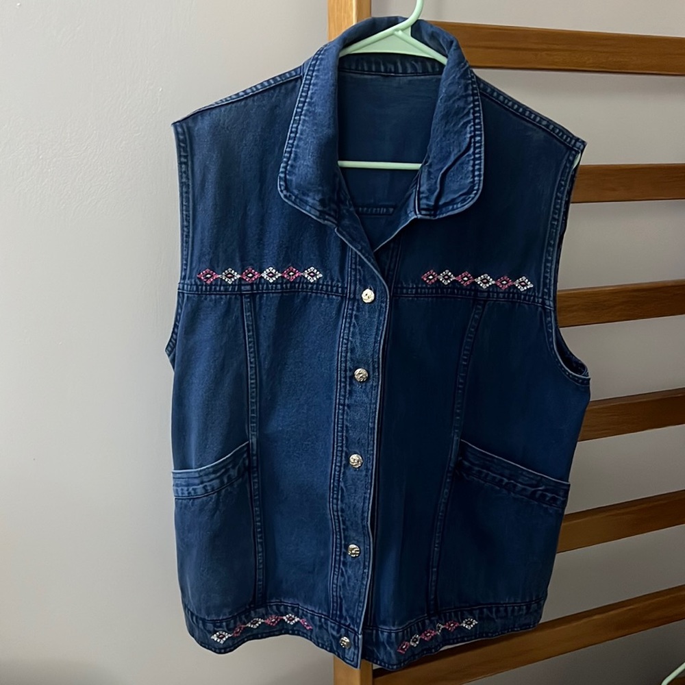 Vintage Denim Vest